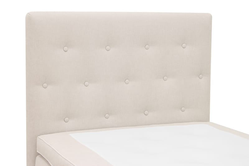 Hilton Plus Komplet sengepakke med opbevaring 90x200 cm - Lys beige - Møbler - Senge - Kontinentalsenge