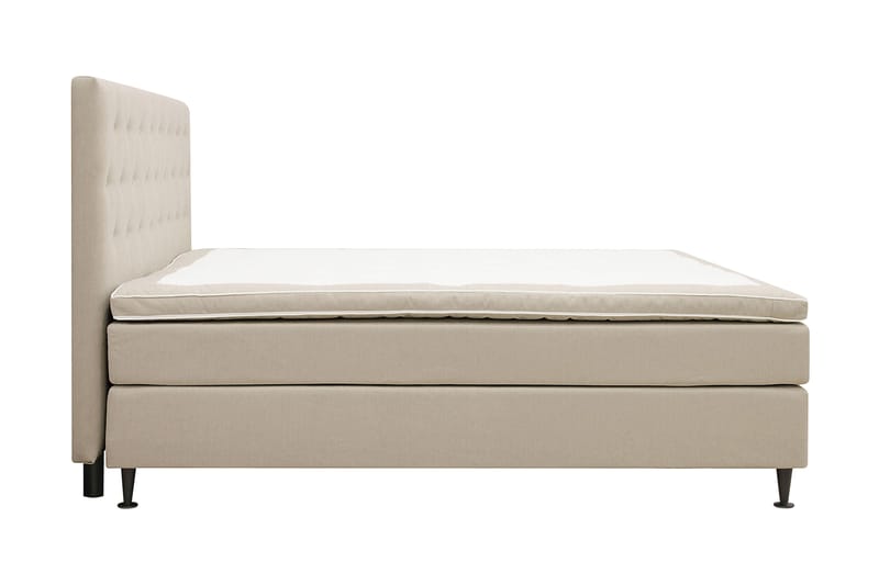 Hilton Plus Komplet seng pakke 160x200 cm - Beige - Møbler - Senge - Komplet sengepakke