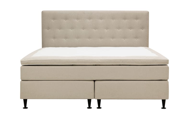 Hilton Plus Komplet seng pakke 160x200 cm - Beige - Møbler - Senge - Komplet sengepakke