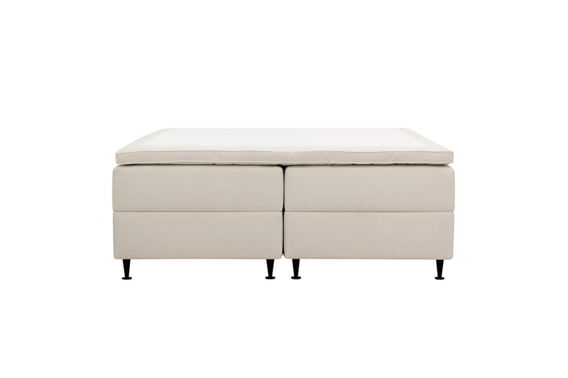 Hilton Plus Kontinentalseng med opbevaring 180x200 cm, Lys beige