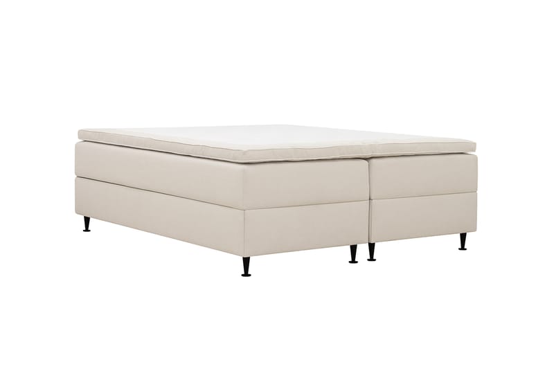 Hilton Plus Kontinentalseng med opbevaring 180x200 cm - Lys beige - Møbler - Senge - Kontinentalsenge