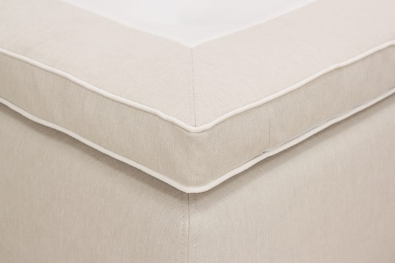 Hilton Plus Kontinentalseng med opbevaring 180x200 cm - Lys beige - Møbler - Senge - Kontinentalsenge
