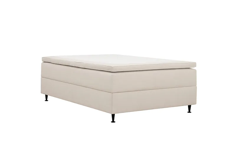 Hilton Plus Kontinentalseng med opbevaring 140x200 cm - Lys beige - Møbler - Senge - Kontinentalsenge