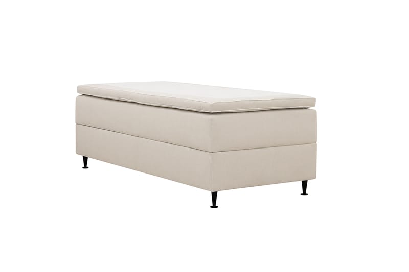 Hilton Plus Kontinentalseng med opbevaring 90x200 cm - Lys beige - Møbler - Senge - Kontinentalsenge