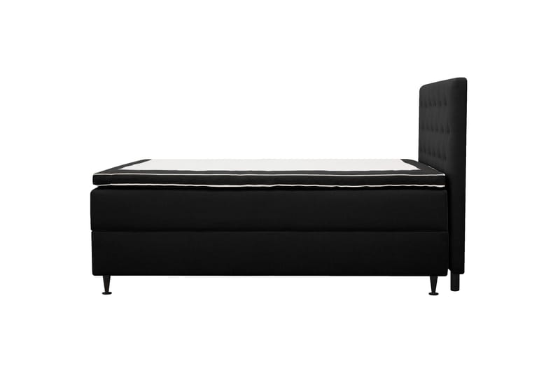 Hilton Plus Komplet sengepakke med opbevaring 120x200 cm - Antracit - Møbler - Senge - Kontinentalsenge