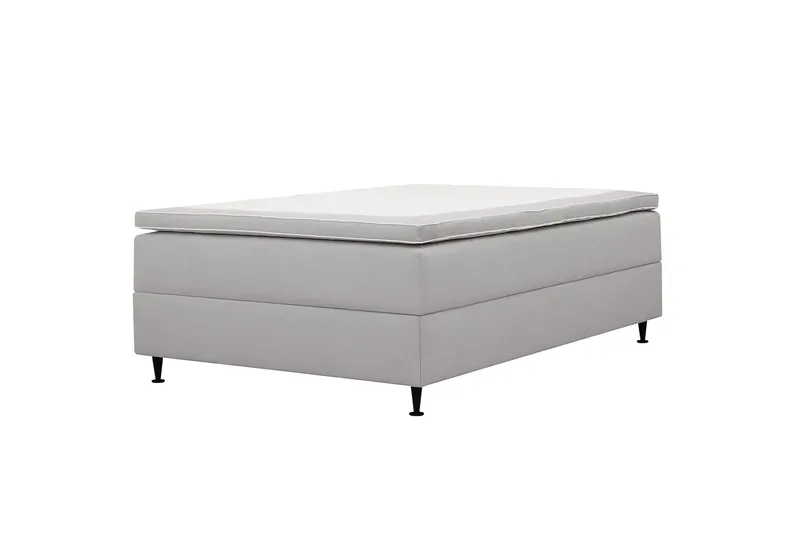 Hilton Plus Kontinentalseng med opbevaring 140x200 cm - Grå - Møbler - Senge - Kontinentalsenge