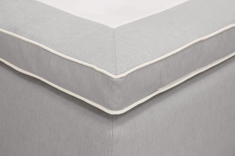 Hilton Plus Komplet sengepakke med opbevaring 140x200 cm - Grå - Møbler - Senge - Kontinentalsenge
