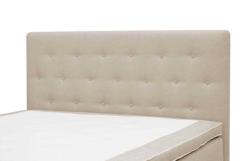 Hilton Plus Kontinentalseng med opbevaring 120x200 cm - Beige - Møbler - Senge - Kontinentalsenge