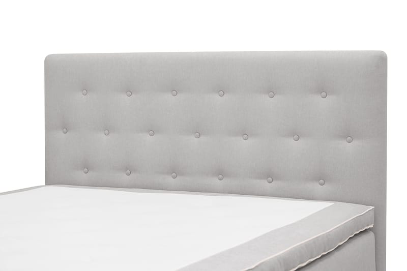 Hilton Plus Komplet sengepakke med opbevaring 140x200 cm - Grå - Møbler - Senge - Kontinentalsenge