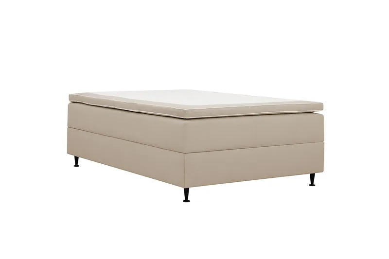 Hilton Plus Kontinentalseng med opbevaring 140x200 cm - Beige - Møbler - Senge - Kontinentalsenge