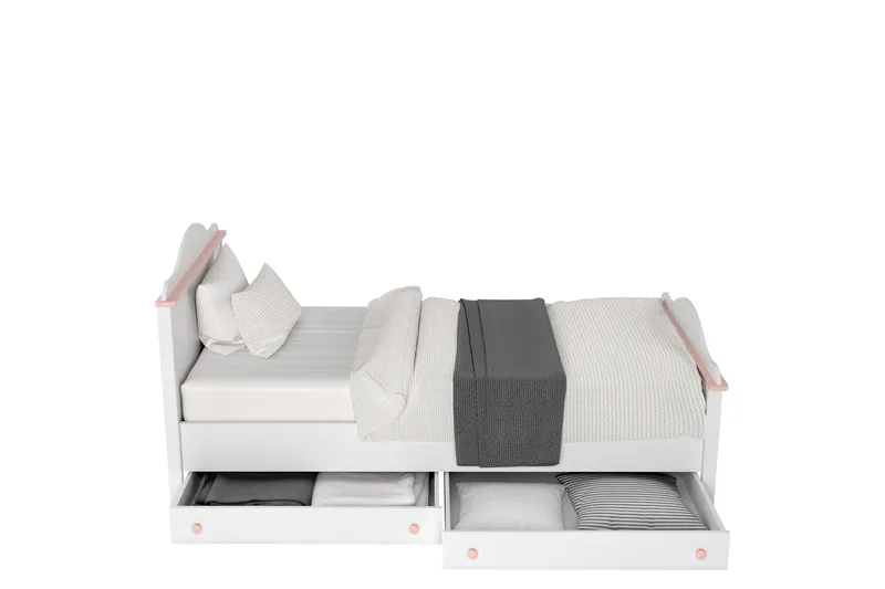 Hilts Sengeramme 90x200 cm, Grøn