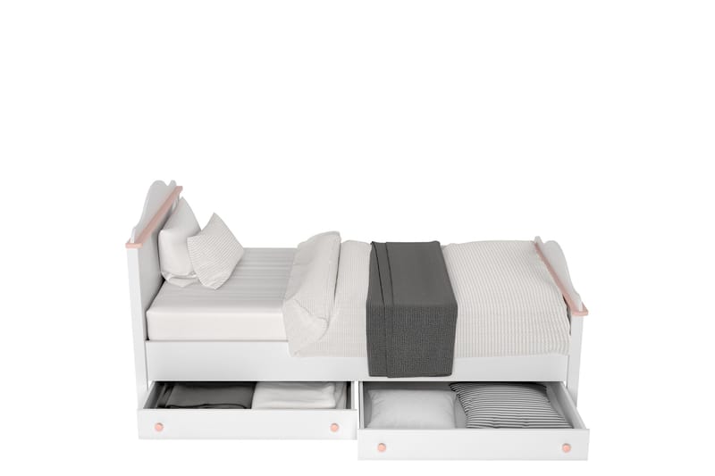 Hilts Sengeramme 90x200 cm, Grøn