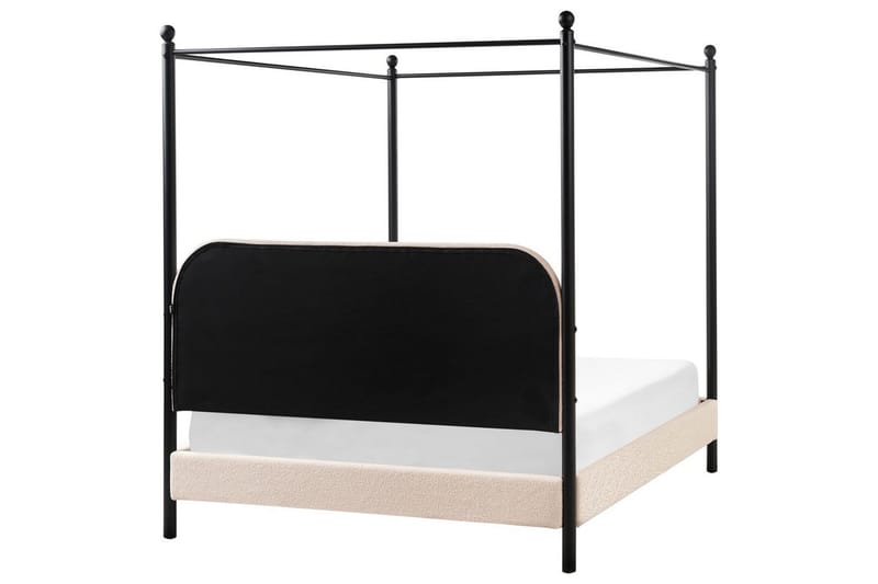 Himmelseng Dannemois - Beige, sort, 140x200 cm - Møbler - Senge - Himmelseng