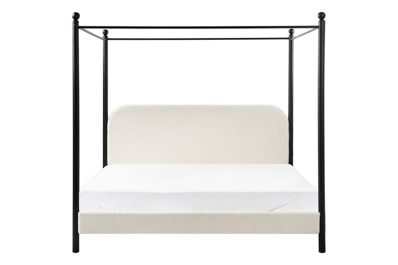 Himmelseng Dannemois - Hvid, Sort, 180x200 cm - Møbler - Senge - Himmelseng