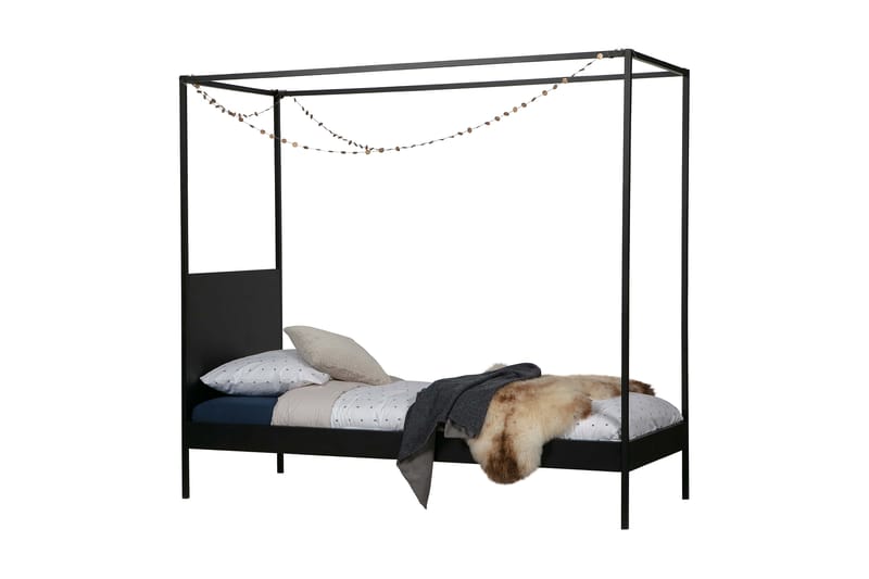 Hasslunda Himmelseng 90x200 cm - Sort - Møbler - Senge - Himmelseng