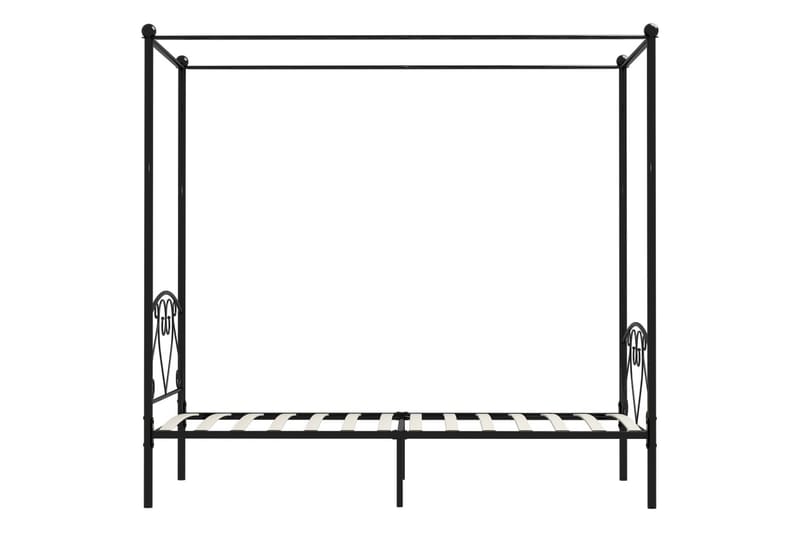 Sengestel Til Himmelseng 100 X 200 Cm Metal Sort - Sort - Himmelseng