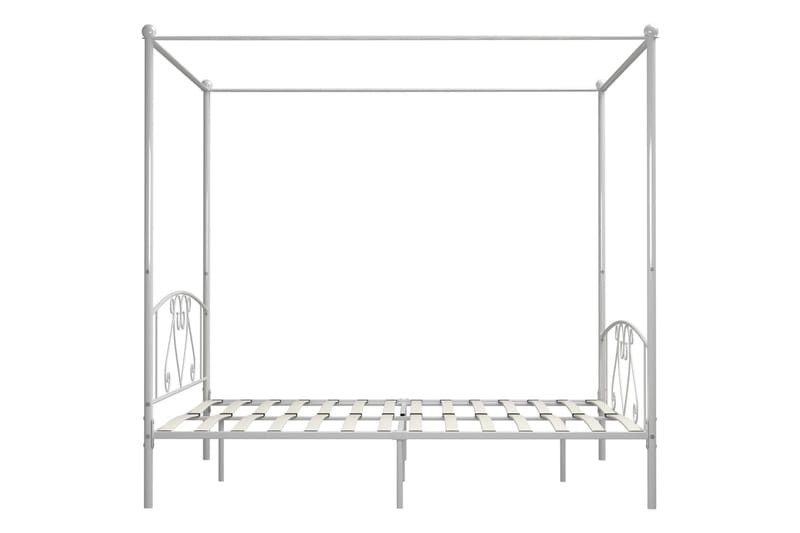 Sengestel Til Himmelseng 200 X 200 Cm Metal Hvid - Hvid - Himmelseng - Familieseng