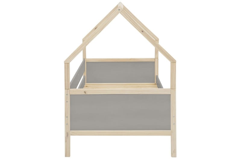 Himmelseng Square Line Grå, 205x96x133 cm - Grå, 205x96x133 cm - Møbler - Senge - Himmelseng