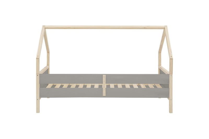 Himmelseng Square Line Grå, 205x96x133 cm - Grå, 205x96x133 cm - Møbler - Senge - Himmelseng