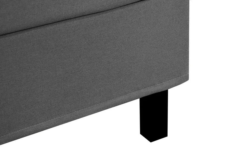 HVILA Classic komplet sengepakke 140x200 cm, kontinentalseng med diamantmønstret sengegavl - Grå - Møbler - Senge - Komplet sengepakke