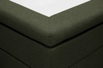 HVILA Classic komplet sengepakke 140x200 cm, kontinentalseng med diamantmønstret sengegavl - Grøn - Møbler - Senge - Komplet sengepakke
