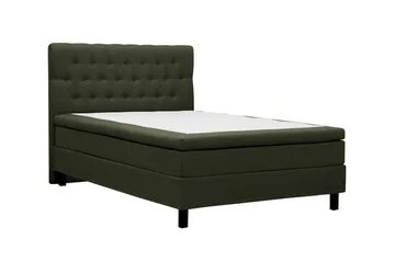 HVILA Classic komplet sengepakke 140x200 cm, kontinentalseng med diamantmønstret sengegavl - Grøn - Møbler - Senge - Komplet sengepakke