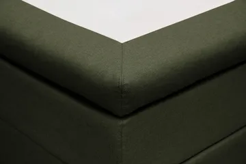 HVILA Classic komplet sengepakke 160x200 cm kontinentalseng med diamant-sengegavl - Grøn - Møbler - Senge - Komplet sengepakke