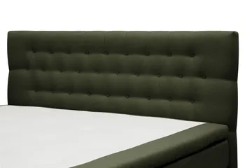 HVILA Classic komplet sengepakke 160x200 cm kontinentalseng med diamant-sengegavl - Grøn - Møbler - Senge - Komplet sengepakke