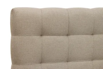 HVILA Classic komplet sengepakke 160x200 cm kontinentalseng med ternet sengegavl - Beige - Møbler - Senge - Komplet sengepakke