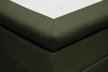HVILA Classic komplet sengepakke 160x200 cm kontinentalseng med ternet sengegavl - Grøn - Møbler - Senge - Komplet sengepakke