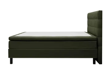 HVILA Classic komplet sengepakke 160x200 cm kontinentalseng med ternet sengegavl - Grøn - Møbler - Senge - Komplet sengepakke