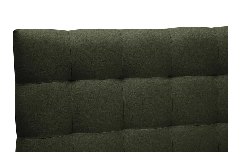 HVILA Classic komplet sengepakke 160x200 cm kontinentalseng med ternet sengegavl - Grøn - Møbler - Senge - Komplet sengepakke