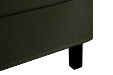 HVILA Classic komplet sengepakke 160x200 cm kontinentalseng med ternet sengegavl - Grøn - Møbler - Senge - Komplet sengepakke