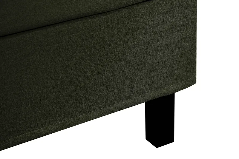 HVILA Classic komplet sengepakke 160x200 cm kontinentalseng med ternet sengegavl - Grøn - Møbler - Senge - Komplet sengepakke