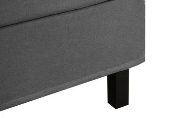 HVILA Classic Komplet sengepakke 180x200 cm Kontinentalseng med diamantmønstret sengegavl - Grå - Møbler - Senge - Komplet sengepakke