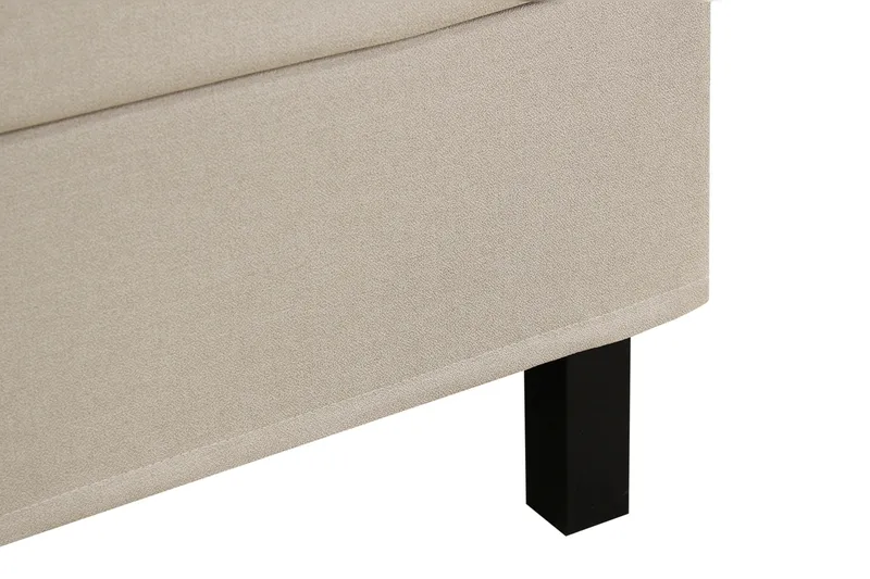 HVILA Classic komplet sengepakke 180x200 cm kontinentalseng med ternet sengegavl - Beige - Møbler - Senge - Kontinentalsenge