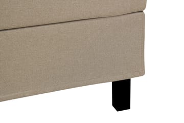 HVILA Classic kontinentalseng 140x200 cm - Beige - Møbler - Senge - Komplet sengepakke