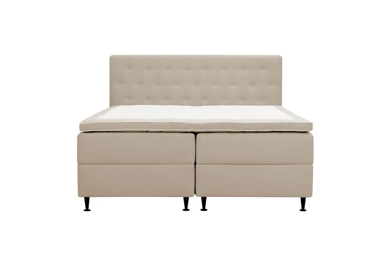 HVILA Plus komplet sengesæt med opbevaring 160x200 cm, Beige