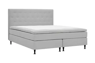HVILA Plus komplet sengepakke 180x200 cm - Grå - Møbler - Senge - Komplet sengepakke