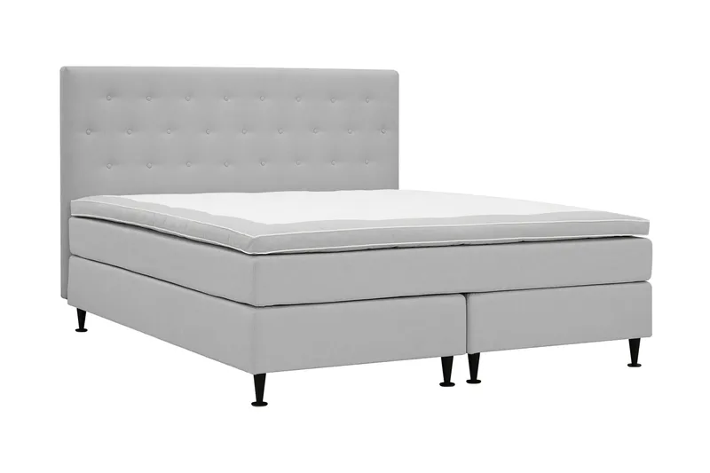 HVILA Plus komplet sengesæt 180x200 cm - Grå - Møbler - Senge - Komplet sengepakke