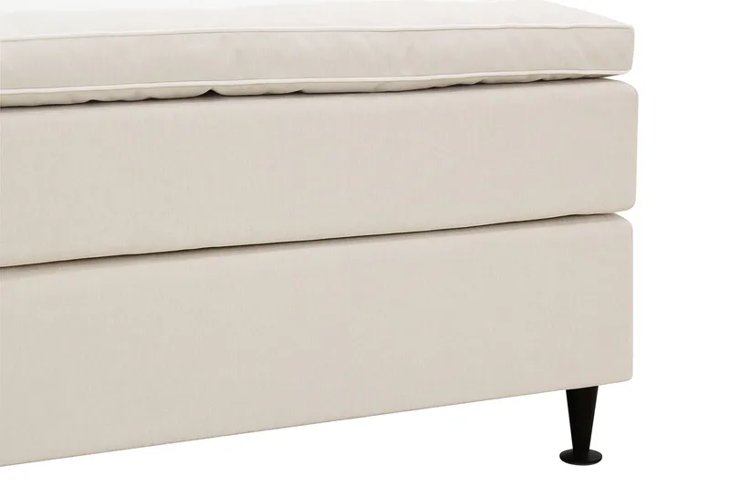 HVILA Plus komplet sengesæt 160x200 cm - Lys beige - Møbler - Senge - Komplet sengepakke