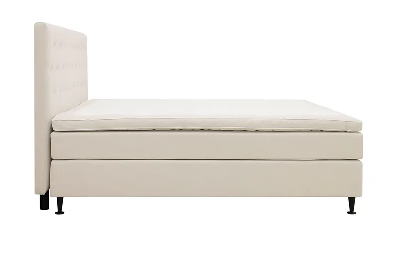HVILA Plus komplet sengesæt 160x200 cm - Lys beige - Møbler - Senge - Komplet sengepakke