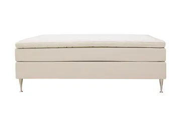 HVILA Plus kontinentalseng 160x200 cm - Lys beige - Møbler - Senge - Kontinentalsenge