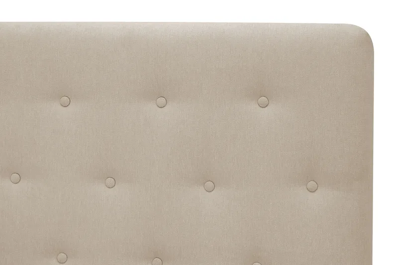 HVILA Plus komplet sengesæt med opbevaring 160x200 cm - Beige - Møbler - Senge - Kontinentalsenge