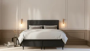 HVILA Plus komplet sengesæt 180x200 cm - Antracit - Møbler - Senge - Komplet sengepakke
