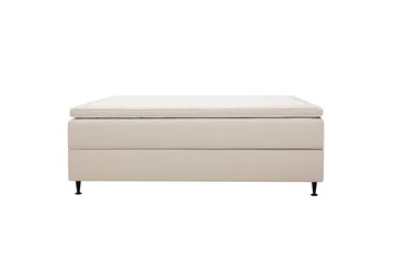 HVILA Plus kontinentalseng med opbevaring 120x200 cm - Lys beige - Møbler - Senge - Komplet sengepakke