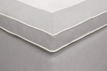 HVILA Plus komplet sengesæt med opbevaring 160x200 cm - Grå - Møbler - Senge - Komplet sengepakke