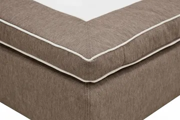 HVILA Plus kontinentalseng 160x200 cm - Brun - Møbler - Senge - Komplet sengepakke