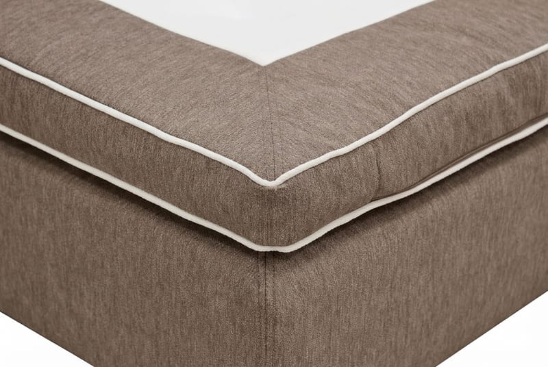HVILA Plus kontinentalseng 160x200 cm - Brun - Møbler - Senge - Komplet sengepakke
