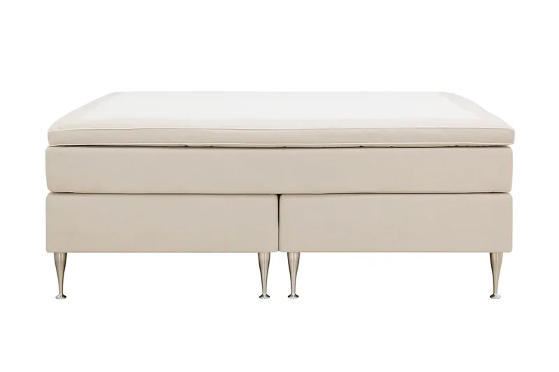 HVILA Plus kontinentalseng 180x200 cm, Lys beige